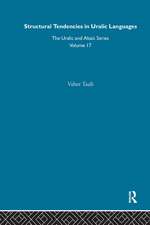 Structural Tendencies in Uralic Languages