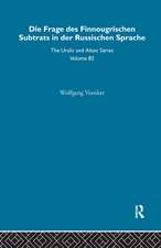 Die Frage Des Finnougrischen Substrats in der Russischen Sprache