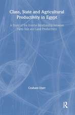 Class, State and Agricultural Productivity in Egypt: Study of the Inverse Relationship between Farm Size and Land Productivity