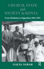 Church, State and Society in Kenya: From Mediation to Opposition