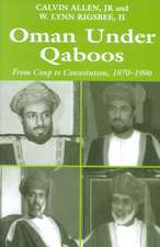 Oman Under Qaboos: From Coup to Constitution, 1970-1996