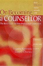 Kennedy, E: On Becoming a Counsellor