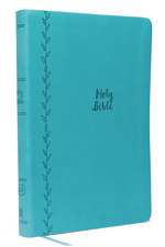 KJV, Value Thinline Bible, Compact, Leathersoft, Blue, Red Letter, Comfort Print