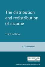 The Distribution and Redistribution of Income