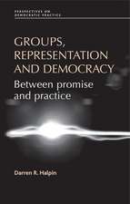 Groups, Representation and Democracy