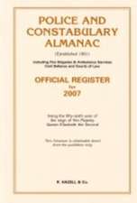 Police and Constabulary Almanac