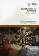 Specification for Tunnelling