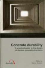 Concrete Durability – A practical guide to the design of durable concrete structures