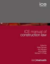 ICE Manual of Construction Law