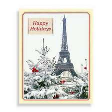 Parisian Winter Boxed Draw Holiday Notecards: 480 Sticky Notes