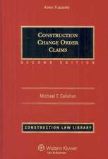 Construction Change Order Claims, Second Edition