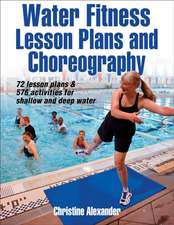 Water Fitness Lesson Plans and Choreography