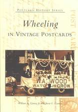 Wheeling in Vintage Postcards