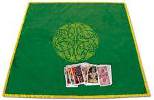 Celtic Labyrinth Velvet Tarot Cloth