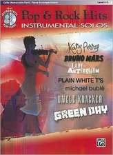 Pop & Rock Hits Instrumental Solos, Cello (Removable Part)/Piano Accompaniment