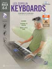 Alfred's Rock Ed. -- Led Zeppelin Keyboards: Scores, Parts, Tips, and Tracks Included, Book & DVD-ROM