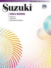 Suzuki Viola School, Vol 3: Viola Part, Book & CD