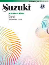 Suzuki Cello School, Vol 4: Cello Part, Book & CD