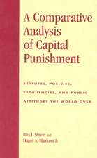 A Comparative Analysis of Capital Punishment