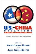 U.S.-China Relations in the Twenty-First Century