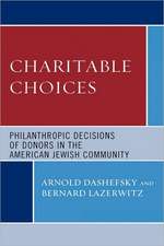 Charitable Choices