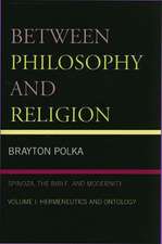 Between Philosophy and Religion