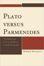 Plato Versus Parmenides