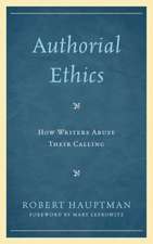 Authorial Ethics