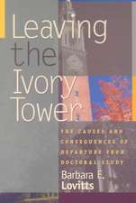 Leaving the Ivory Tower