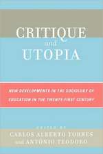 Critique and Utopia