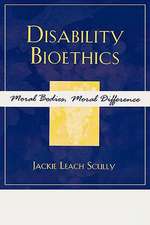 Disability Bioethics