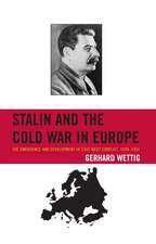 Stalin and the Cold War in Europe