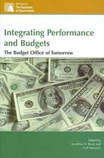 Integrating Performance and Budgets