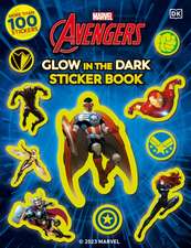 Marvel Avengers Glow in the Dark Sticker Book