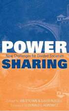 Power-Sharing: Institutional and Social Reform in Divided Societies