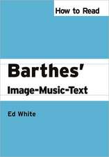 How to Read Barthes' Image-Music-Text