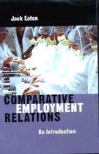 Comparative Employment Relations: An Introduction