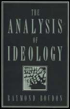 The Analysis of Ideology