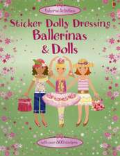 Sticker Dolly Dressing. Ballerinas and Dolls