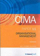 ORGANISATIONAL MANAGEMENT P11