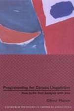 Mason, O: Programming for Corpus Linguistics