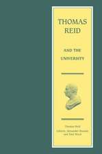 Thomas Reid and the University