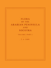 Flora of the Arabian Peninsula and Socotra, Volume 5, Part 1