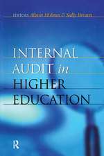 Internal Audit in Higher Education