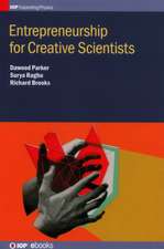 Entrepreneurship for Creative Scientists