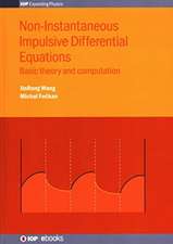 Non-Instantaneous Impulsive Differential Equations