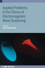 Applied Problems in the Theory of Electromagnetic Wave Scattering