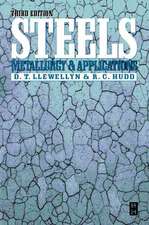 Steels: Metallurgy and Applications