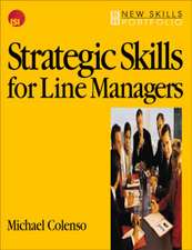 Strategic Skills for Line Managers