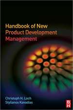 Handbook of New Product Development Management